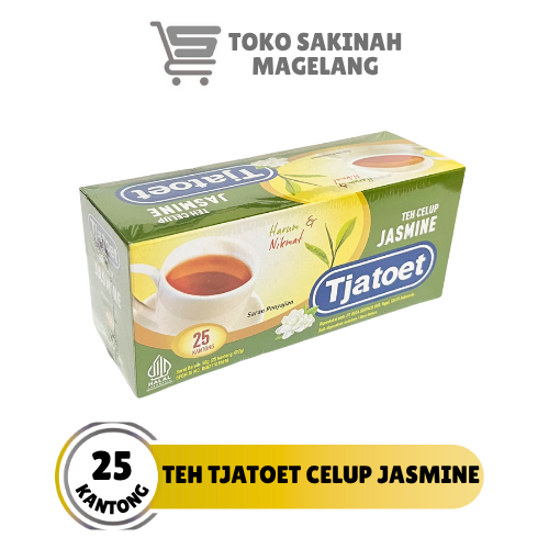 

Teh Tjatoet Jasmine Premium Celup isi 25 kantong/ Teh Celup Tjatoet/ Teh Jasmine/ Teh Melati
