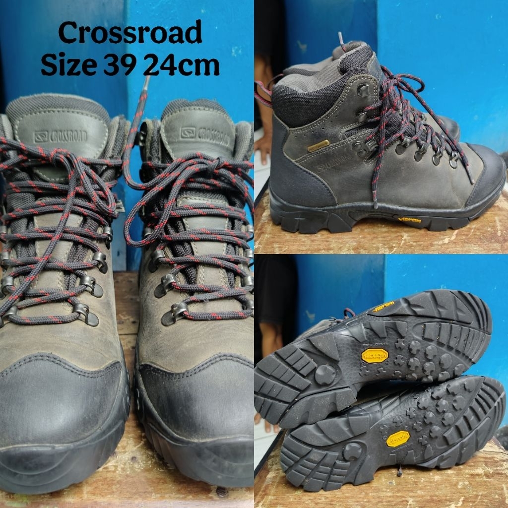sepatu outdoor second Crossroad size 39