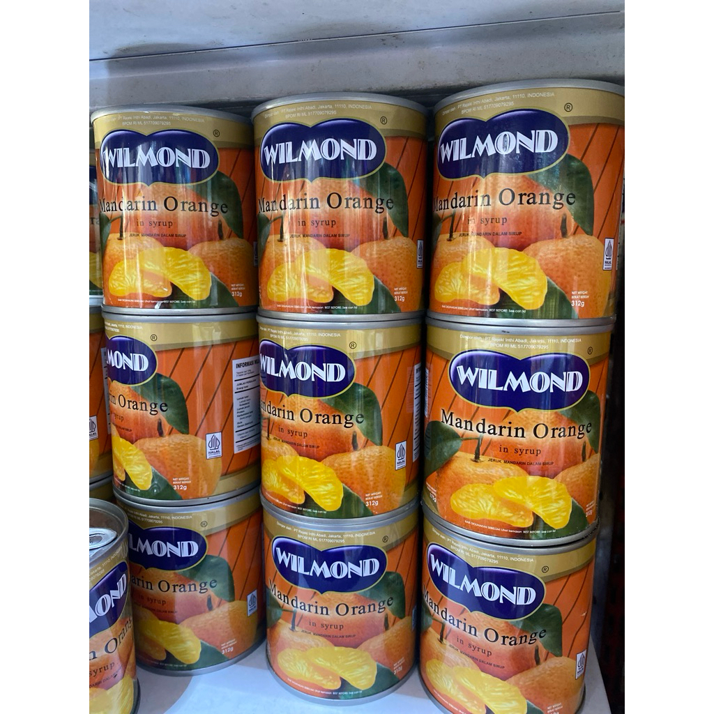 

Wilmond Mandarin Orange / jeruk kaleng wilmond