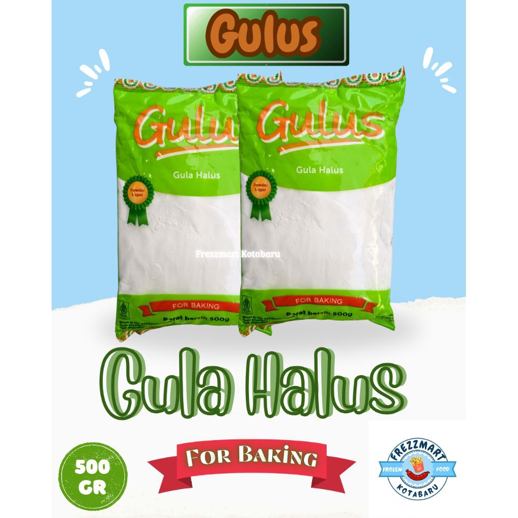 

GULUS Gula Halus 500 GR Frezzmart Kotabaru
