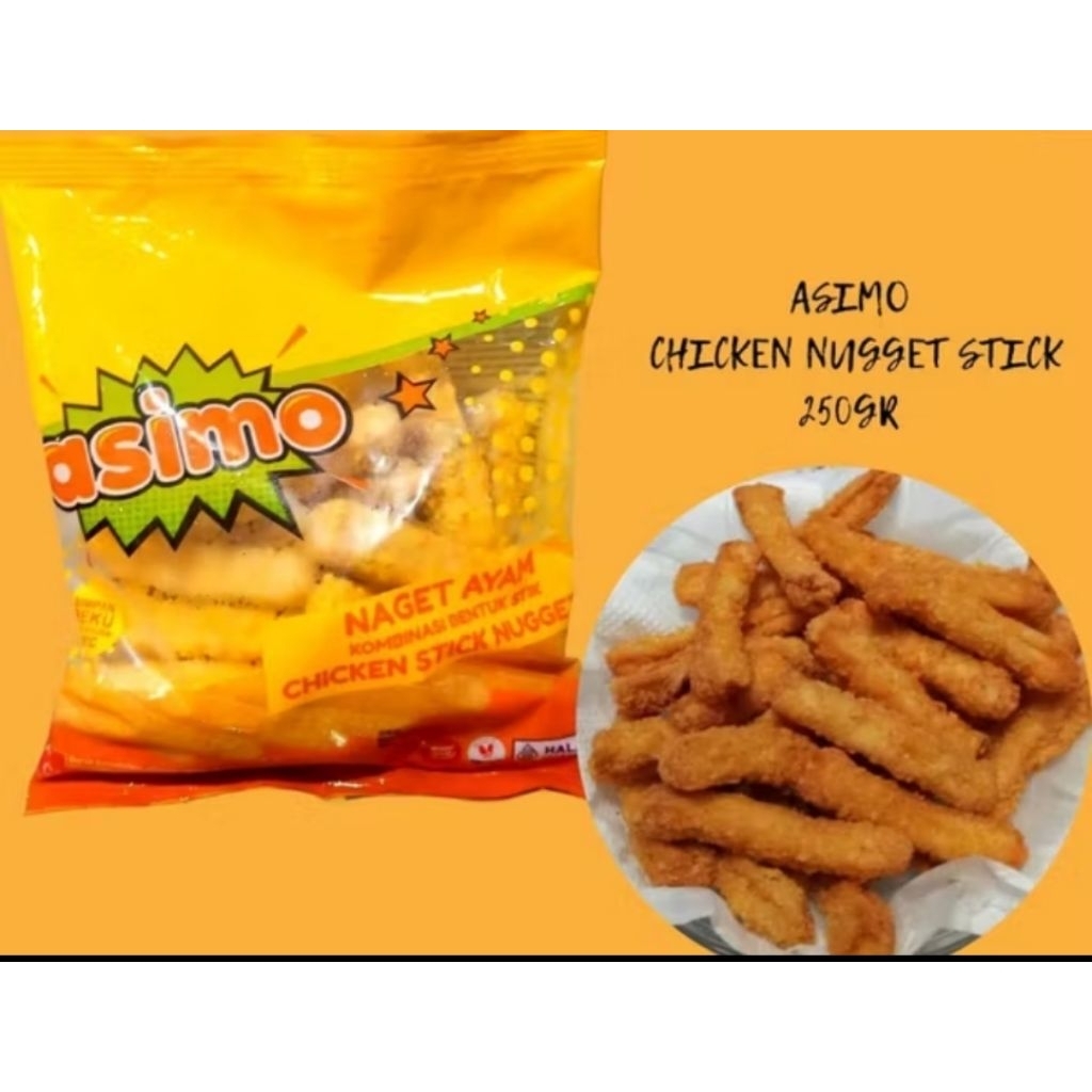 

Asimo Nugget Stik 250 gr Bogor Frozen