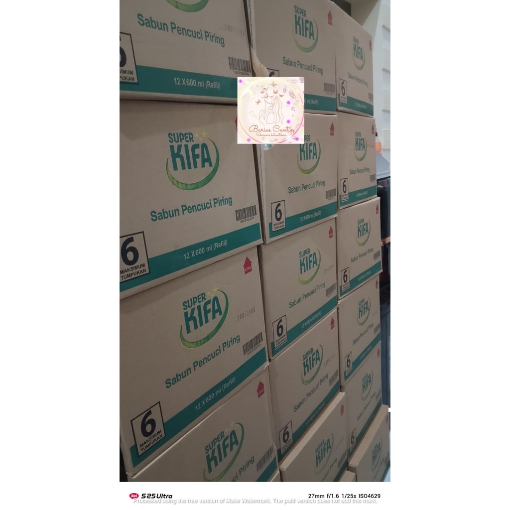 GROSIR super kifa diswashing 600ml-super kifa sabun cuci piring 600ml harga per karton