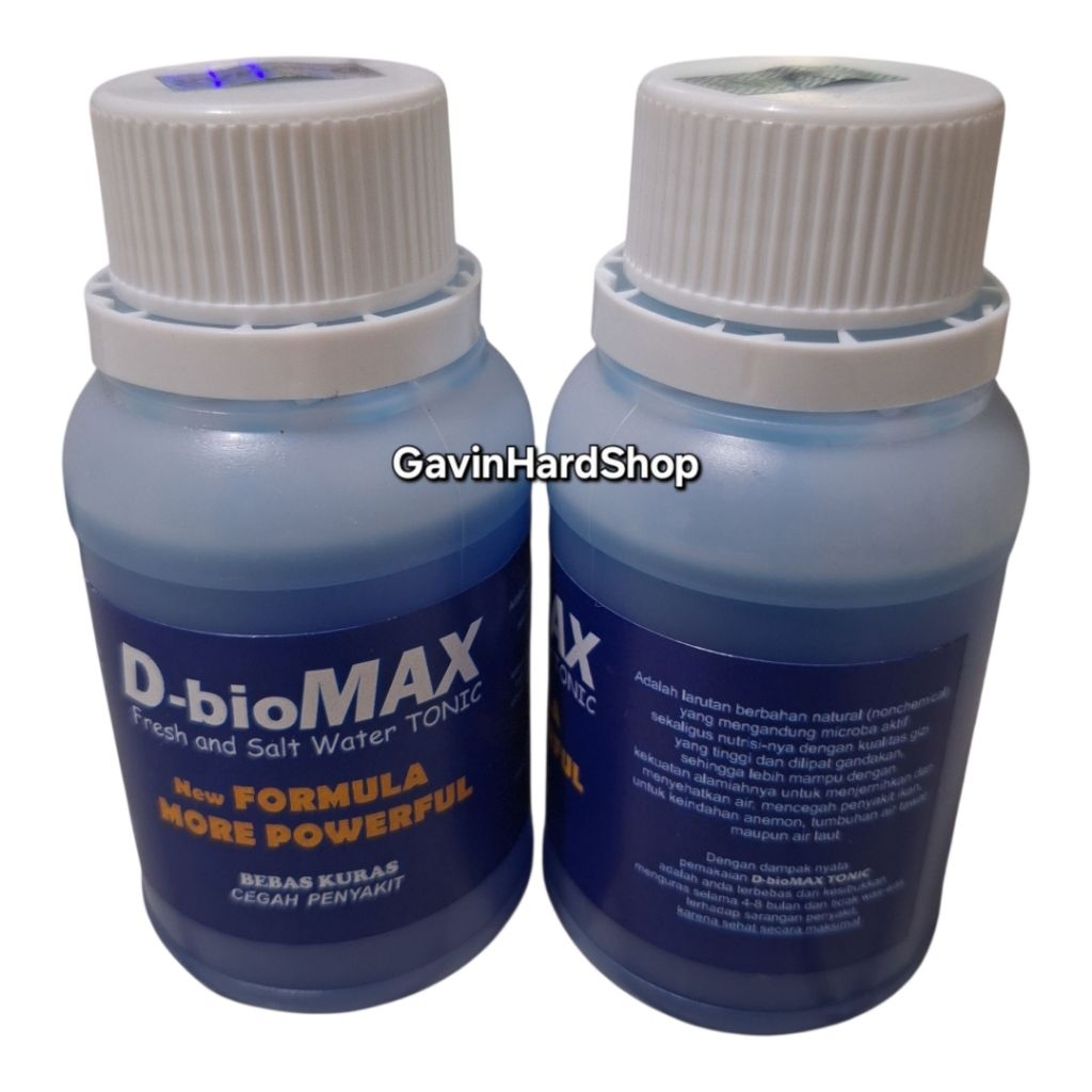 D-BIOMAX TONIC 100 ml Fresh And Salt Water Tonic Penjernih Air Aquarium Aquascape Bebas Kuras dan Ce