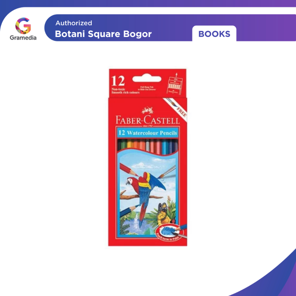 

Gramedia Bogor - Faber Watercolor Pc 12L 114462