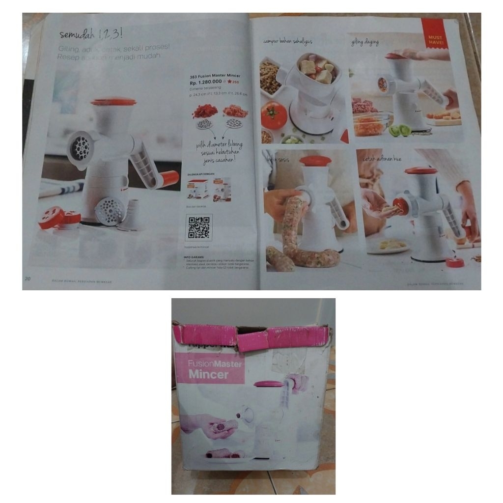 fusion master mincer tupperware