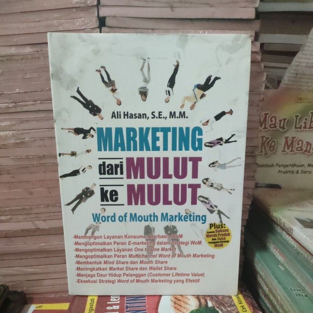 Buku marketing dari mulut ke mulut.word of mouth marketing