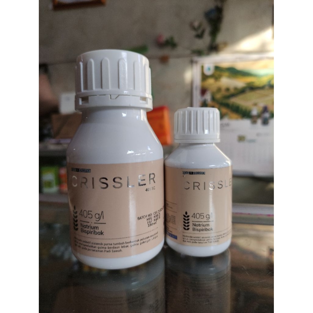Racun rumput untuk padi, Herbisida Crissler 405g/l Natrium bispiribak