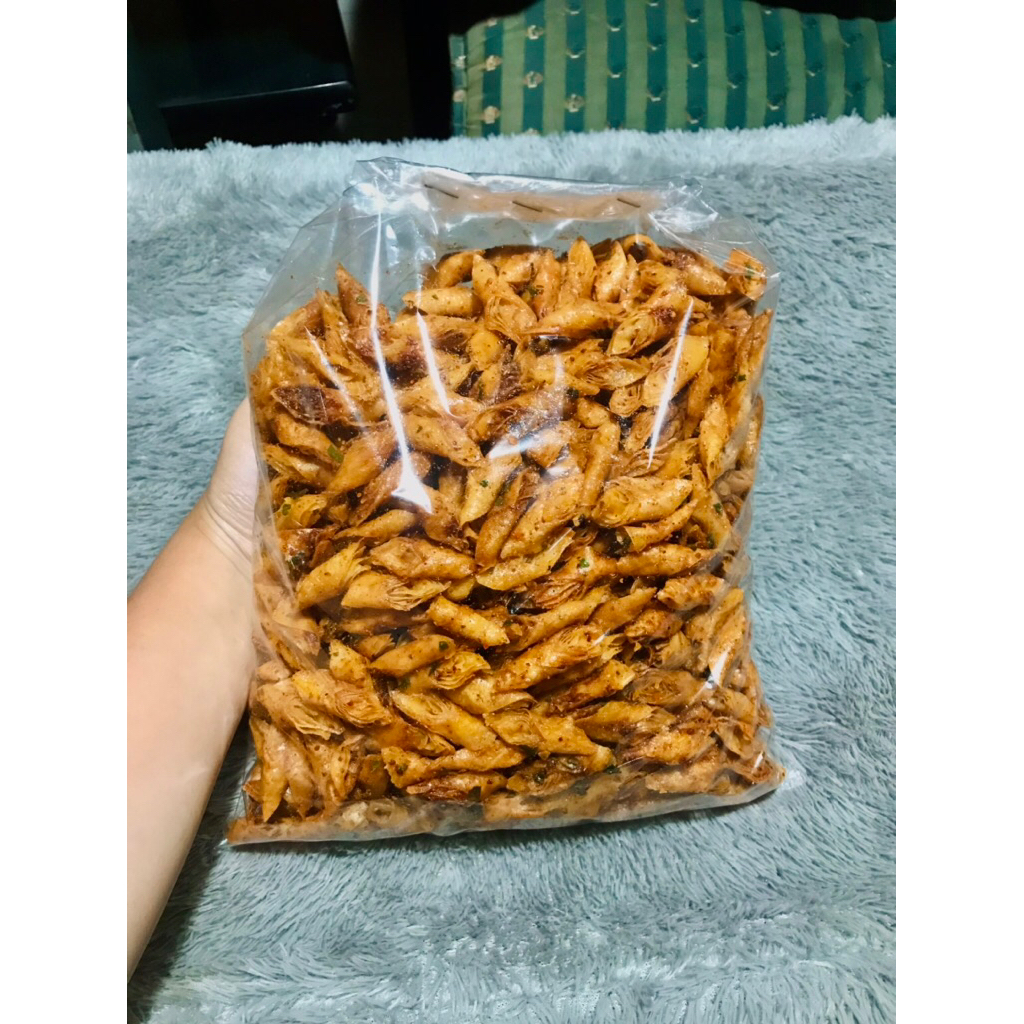 

Kripik Laman Bana Pedas Daun Jeruk 1kg