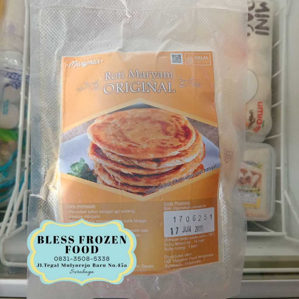 

BFF❄️ MARYMAR ROTI MARYAM ORIGINAL ISI 5 BIJI 210gr