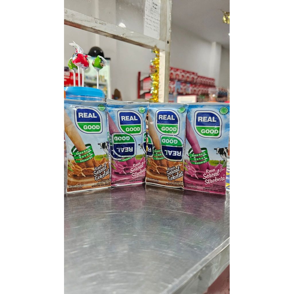 

SUSU BANTAL REAL GOOD 50 ML 1 DUS ISI 60 PCS MURAH