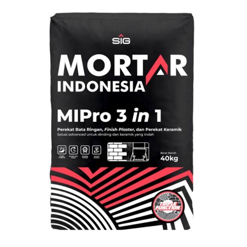 Acian Putih Mortar Indonesia lebih kokoh