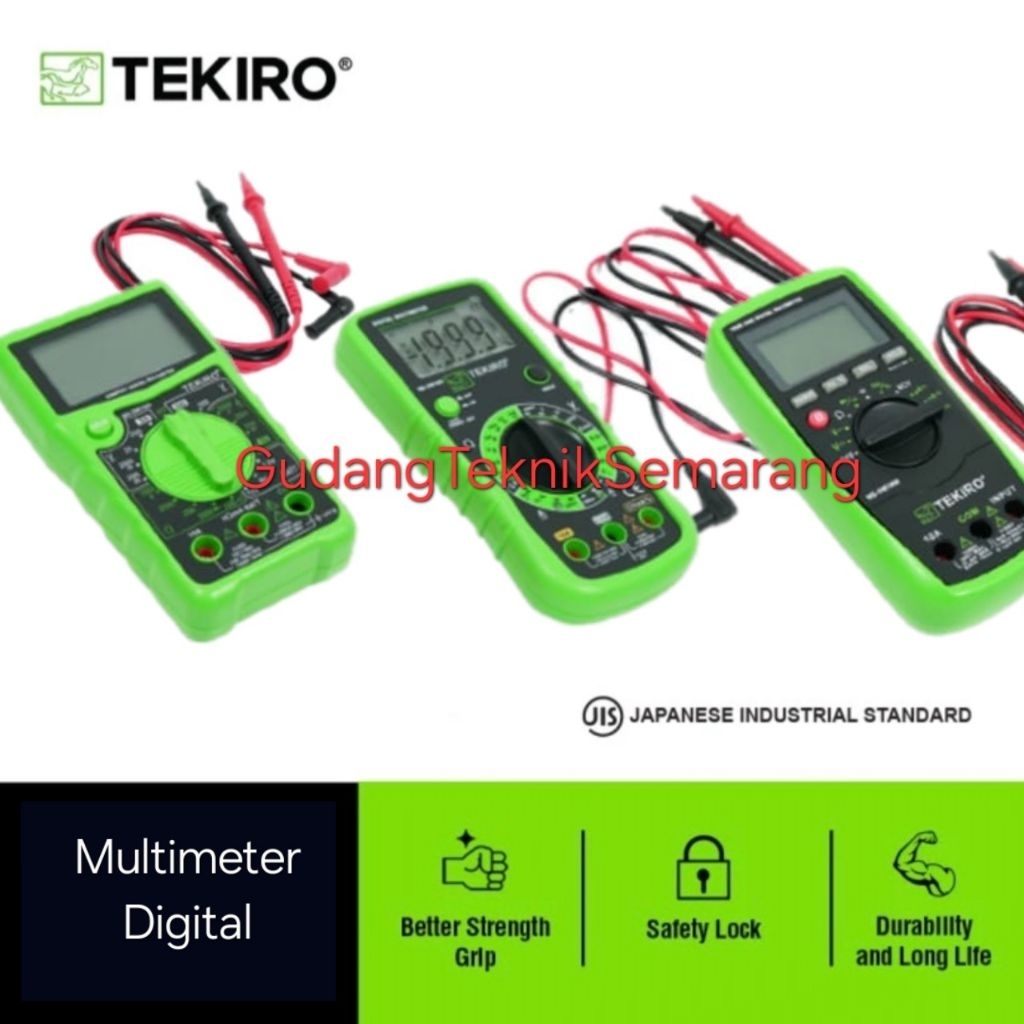 Compact Digital Multimeter Tester Aki Motor Tekiro