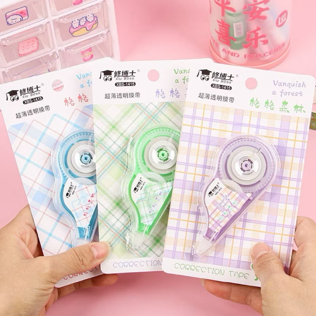 

STIPO KERTAS SERIES ANAK-ANAK LUCU XBS-1415 | CORRECTION TAPE | CORRECTION ROLLER | TIPEX PITA| TIPE X PITA