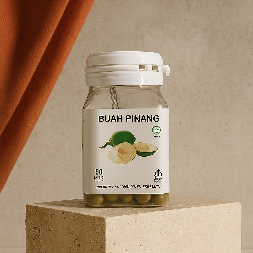 

Buah Pinang Alam Emas 50 Kapsul