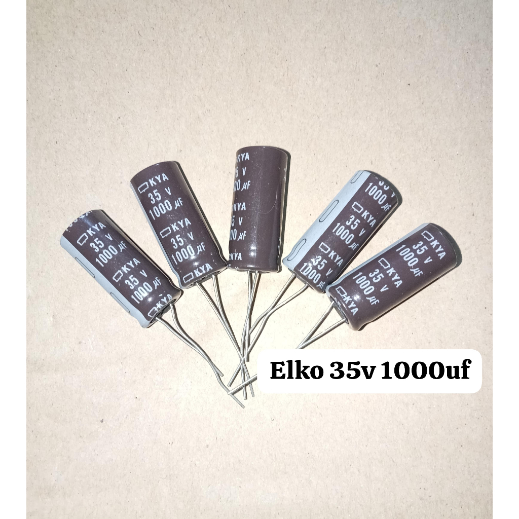 Elko 35v 1000uf Elco 1000uf 35v Original