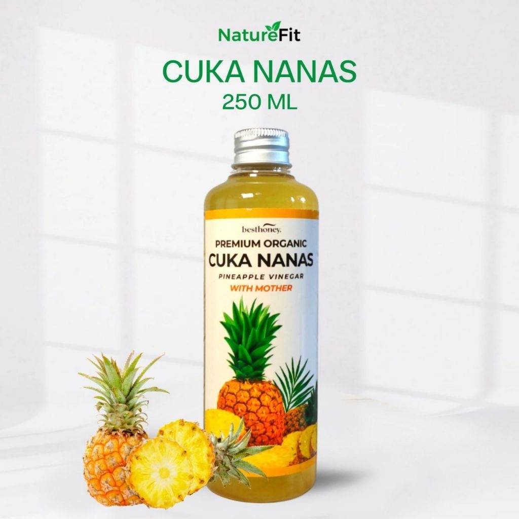 

COD Cuka Nanas Best Honey - Cuka Nanas Organik Tanpa Campuran - Cuka Nanas Wtih Mother - Pineapple Cider Vinegar 250ml