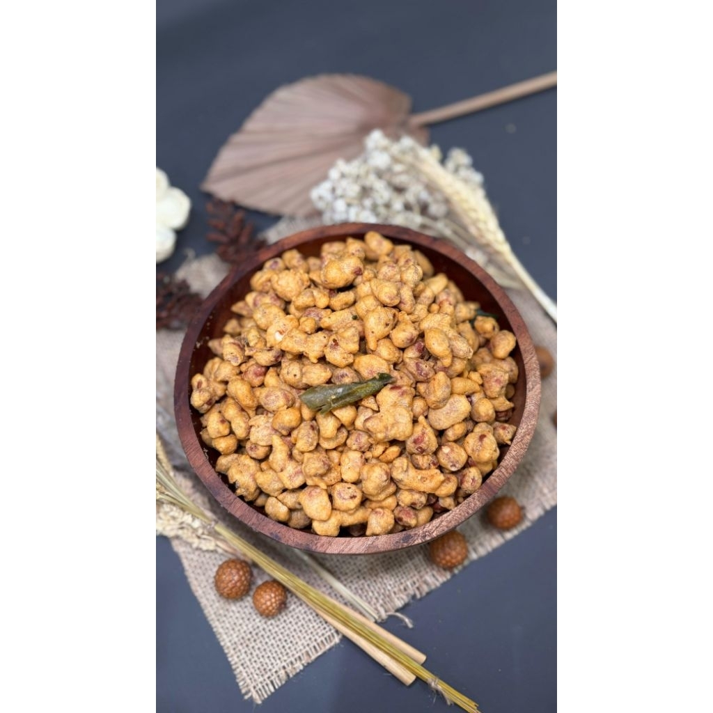 

FF | Kacang Peyek Hawai Kacang Selimut 1kg Gurih Renyah Daun Jeruk Sedap