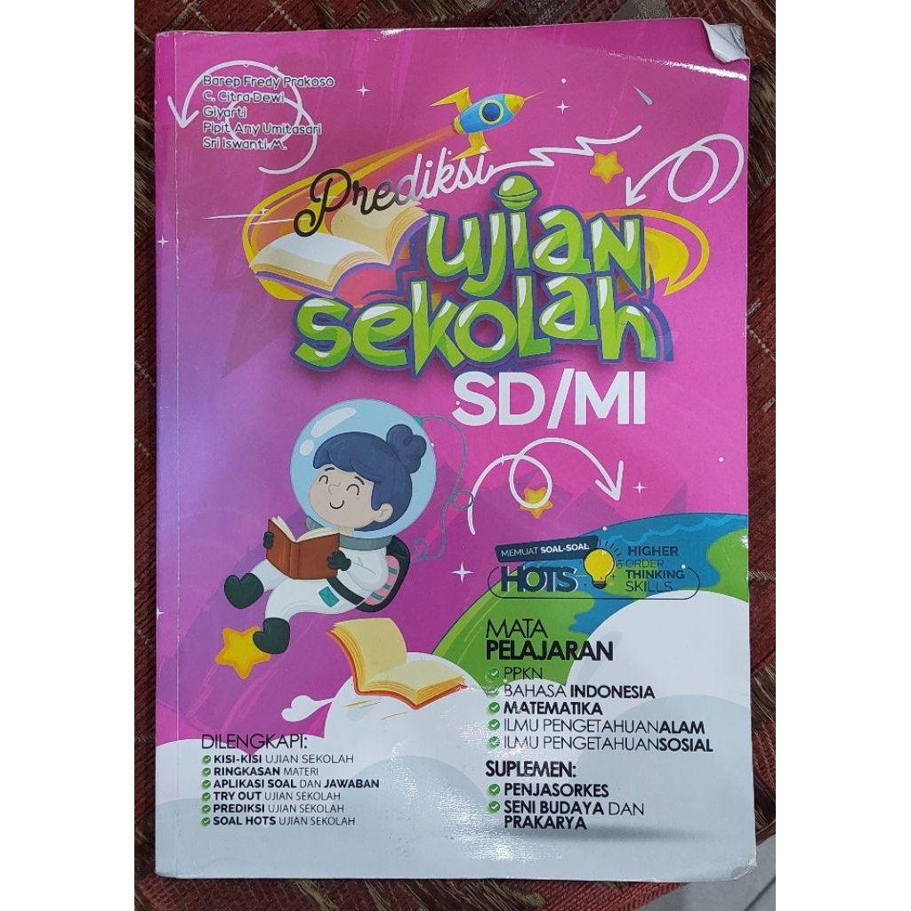 kisi kisi ujian sekolah kelas 6 sd bekas pakai