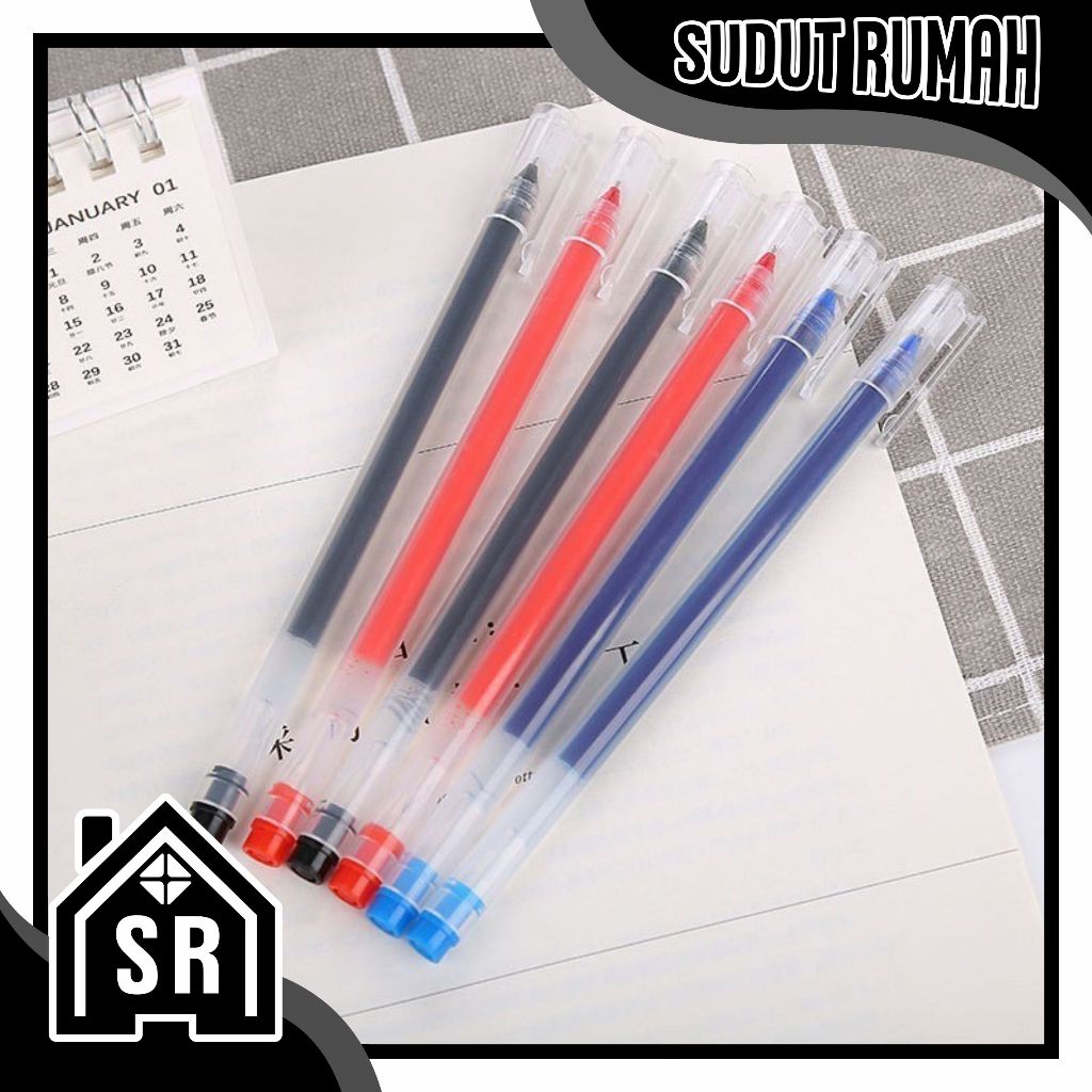 

SR Gel Pen Pulpen Gel 3 Warna 0.5mm 1 PCS R439