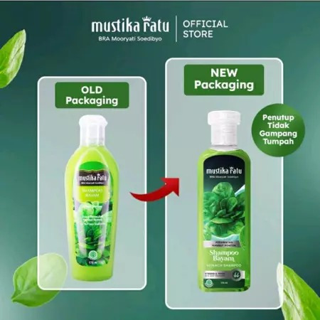 Mustika Ratu Hair Tonic Penyubur Rambut#Mustika Ratu Shampoo Merang#Mustika Ratu Shampoo Bayam 175 m