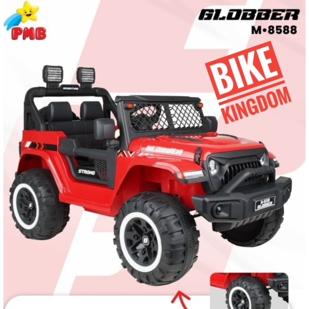 mainan anak Mobil aki PMB BLOBBER M8588 dual dinamo 12volt