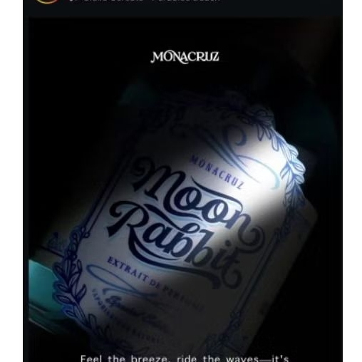 Moon Rabbit 100ml – Aroma Segar yang Lembut & Menenangkan dari MONACRUZ