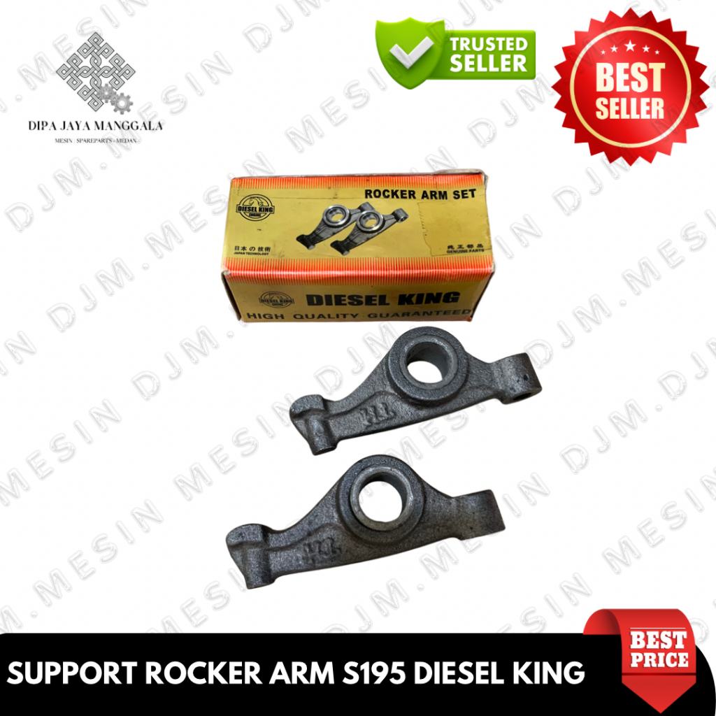 S195 Rocker Arm TANPA BAUT  Mesin Dongfeng 7PK 8PK DIESEL KING