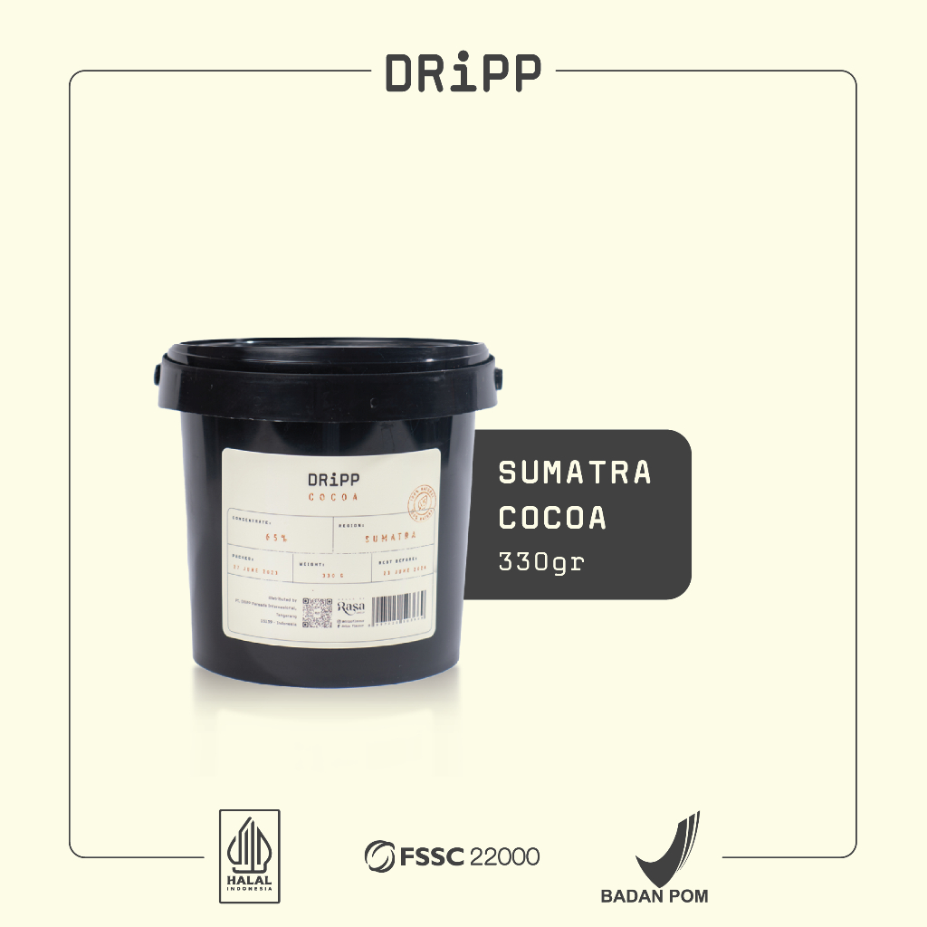 

DRiPP Sumatera Cocoa 330gr