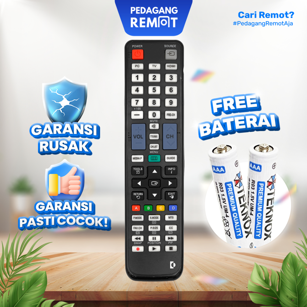 Remot Remote TV Samsung LCD LED Plasma AA59-00465A