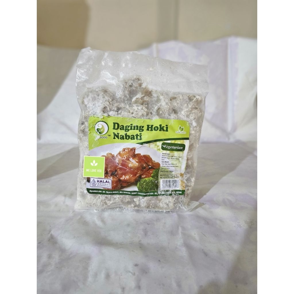 

DAGING HOKI NABATI VEGOOD/DAGING HOKI NABATI VEGETARIAN VEGAN VEGOOD 450gr