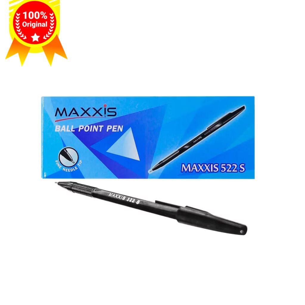 

Pulpen Hitam Maxxis 522s Black /lusin