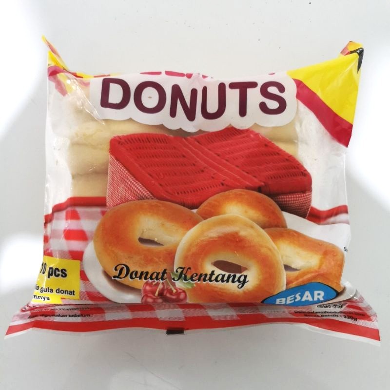 

Pelangi donuts donat isi 10