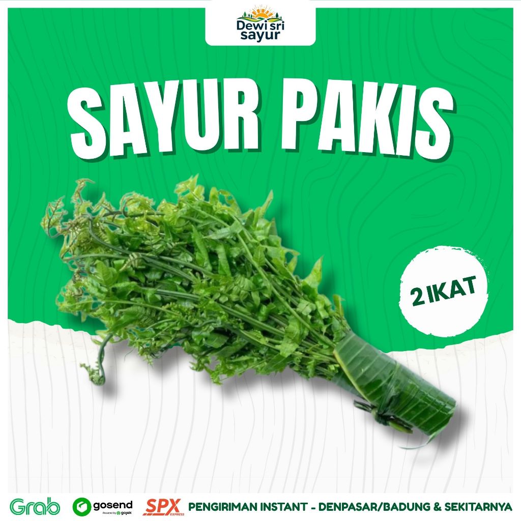 

Sayur Pakis 2 Ikat – Dewi Sri Sayur