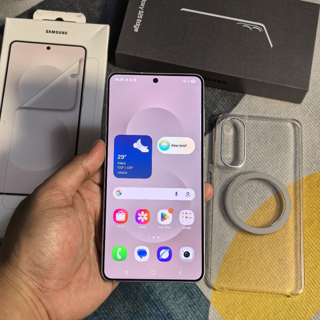 SEIN S25 Edge 512GB Samsung Galaxy S25 Edge 12/512GB Resmi HP Seken Flagship Second Bekas Android