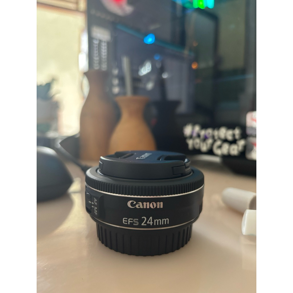 Lensa canon 24mm f2.8 STM