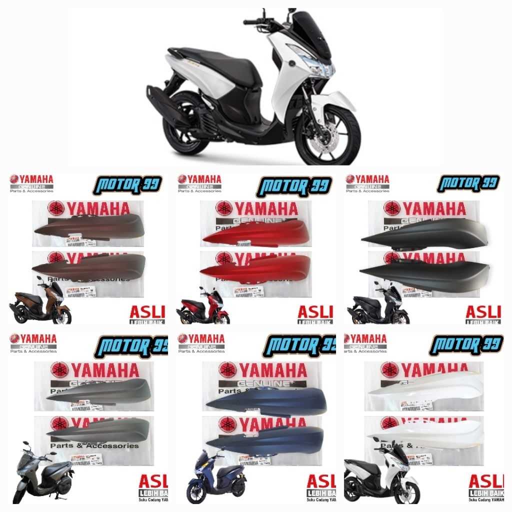 Body belakang samping yamaha Lexi 125 kanan kiri  ori ygp