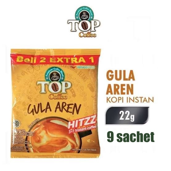 

TOP coffee gula aren 9 sachet