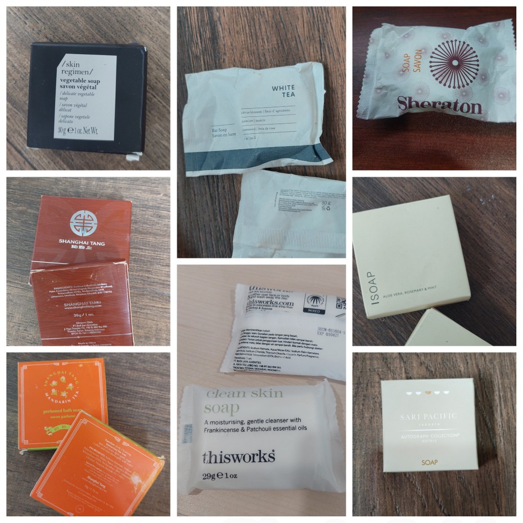 BODY SOAP BAR SABUN HOTEL TRAVEL SIZE WESTIN SHERATON W BALI