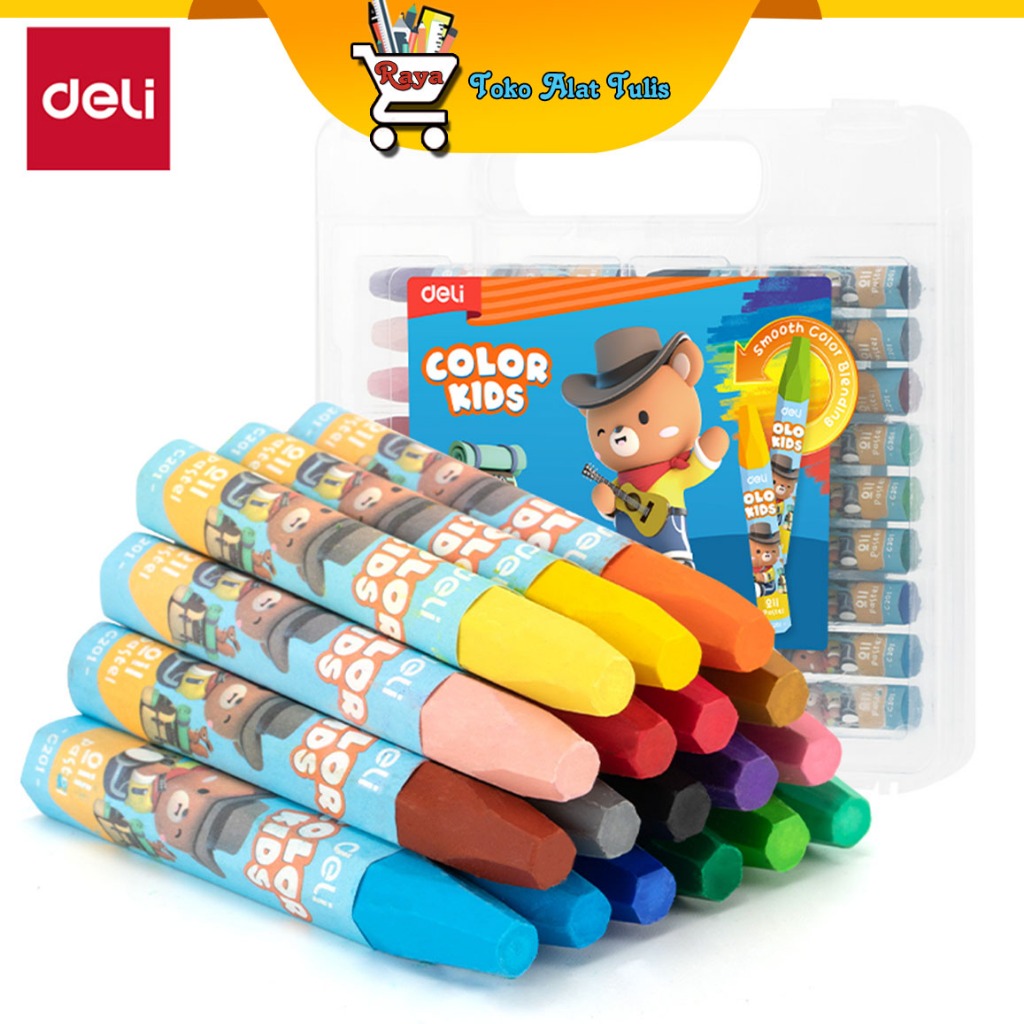 

Deli Oil Pastel 18 Warna EC20114
