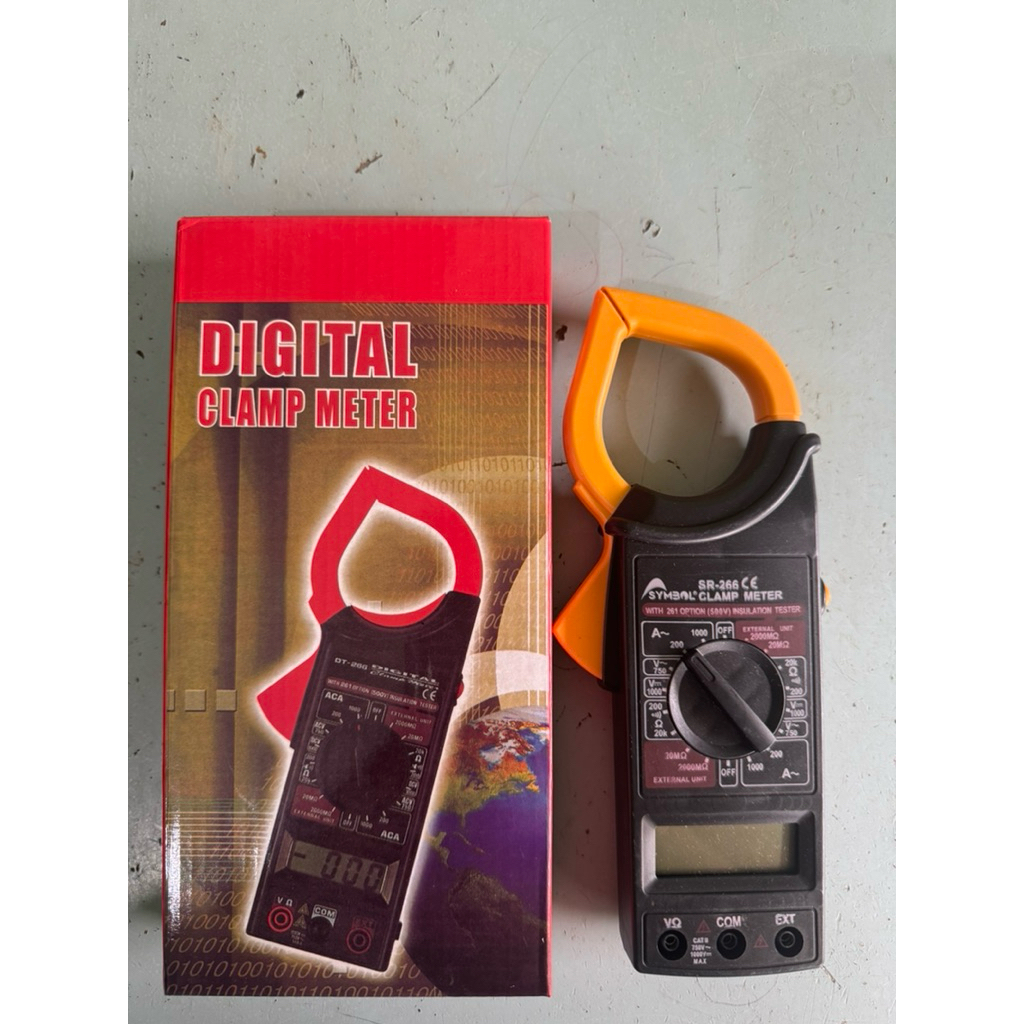 Digital Clamp Meter DT266/ Tang Amper DT266 Multimeter