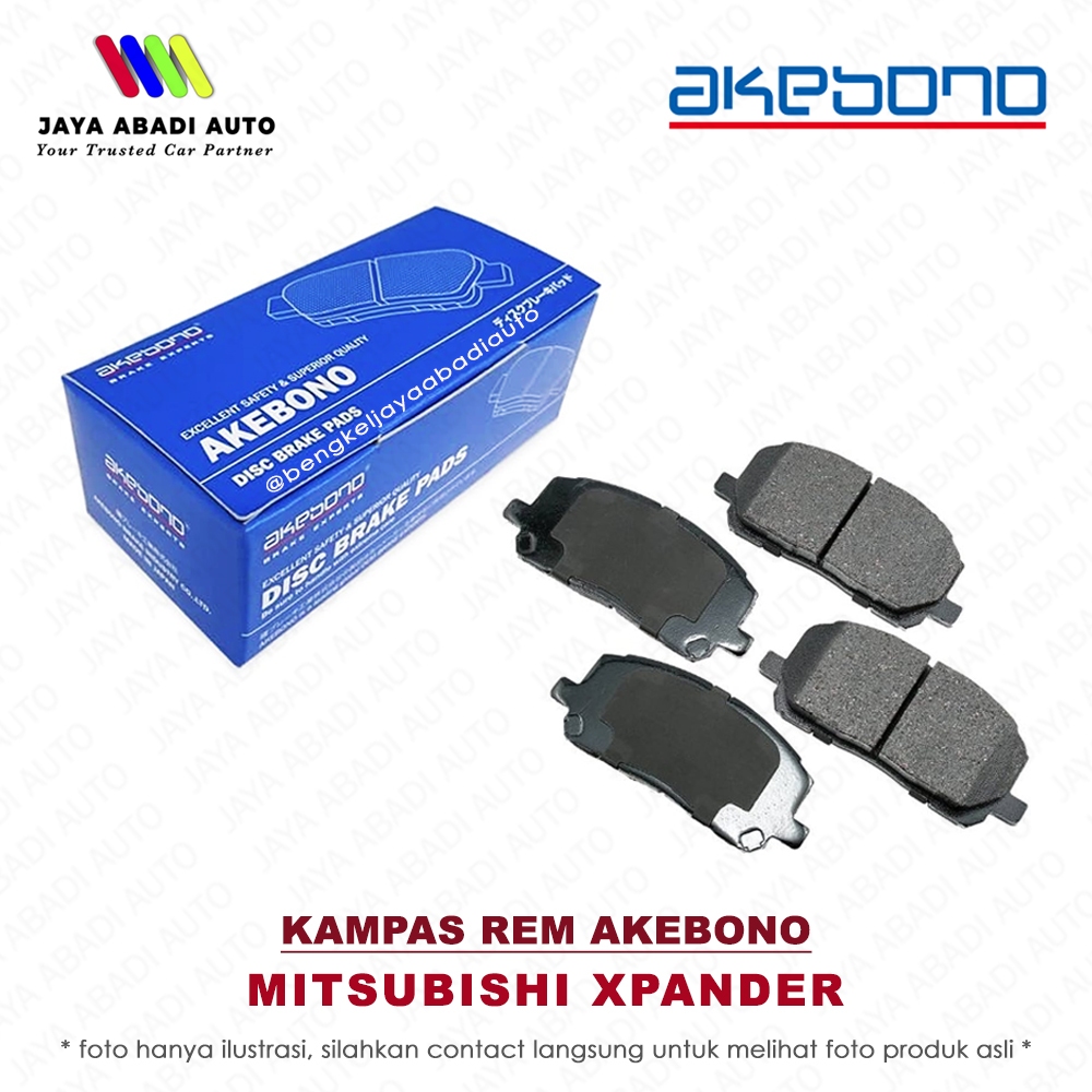Brake Pad / Kampas Rem AKEBONO -MITSUBISHI XPANDER (Depan)