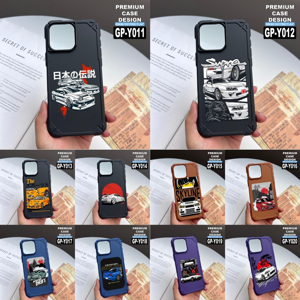 ALL TYPE CASE MOTIF KODE GP Y011-Y020 TYPE CEK DI DESKRIPSI VENUS ACC