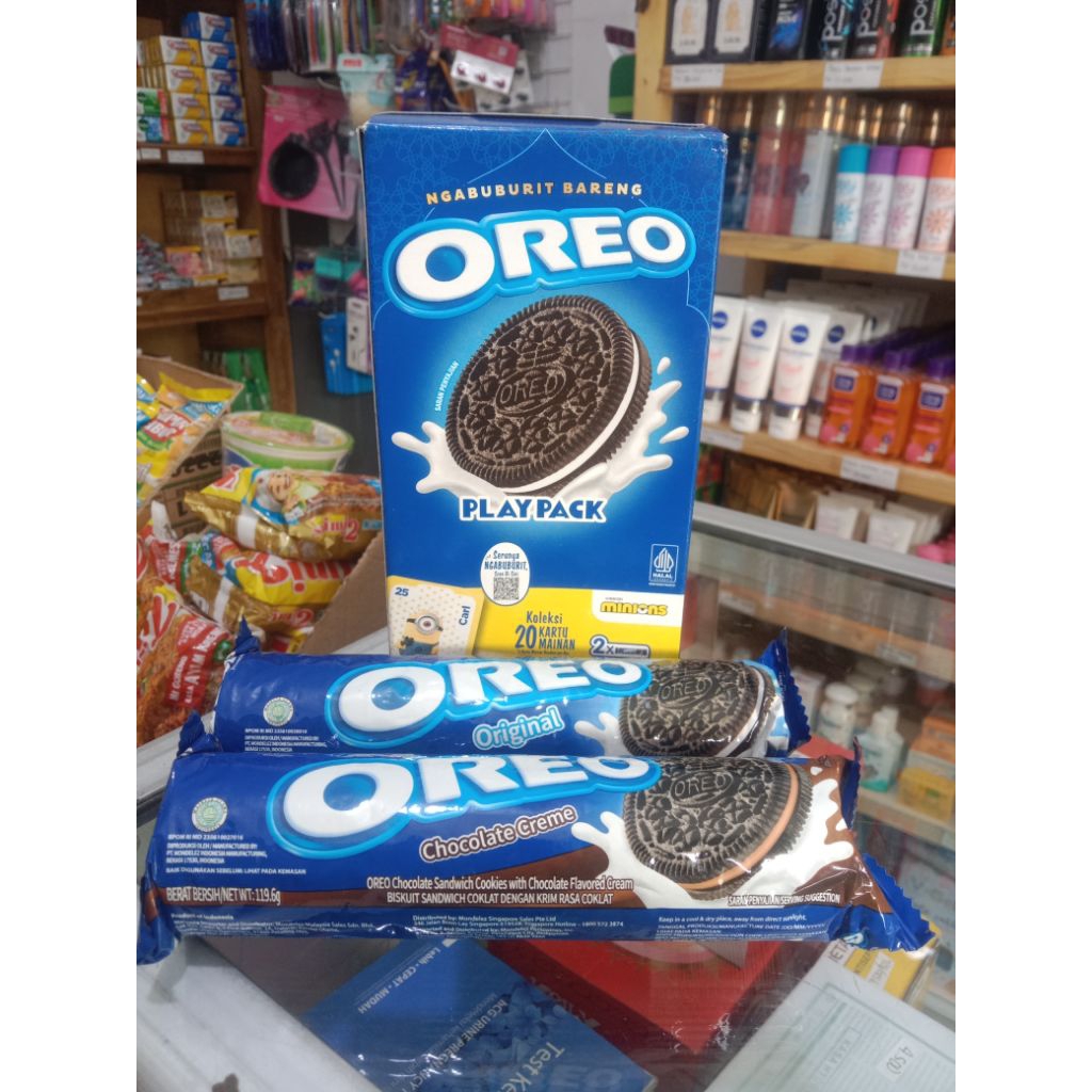 

Biskuit Oreo ( Harga 1pcs) - 119,6gr