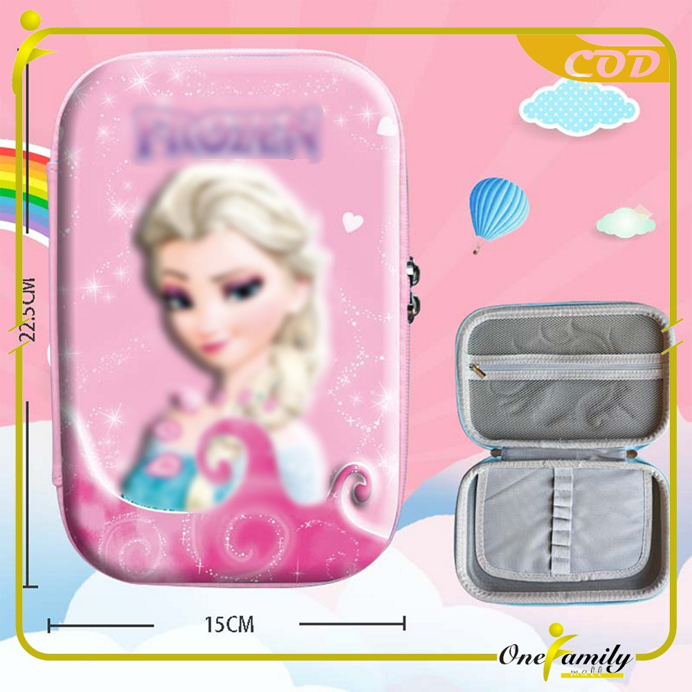

EC ONE-A82 Kotak Pensil 3D Karakter Kartun Lucu / Tempat Pensil Anak Sekolah / Kotak Pensil Besar Pencil Case Cartoon / Tempat Pinsil Kotak Besar Alat Tulis Import