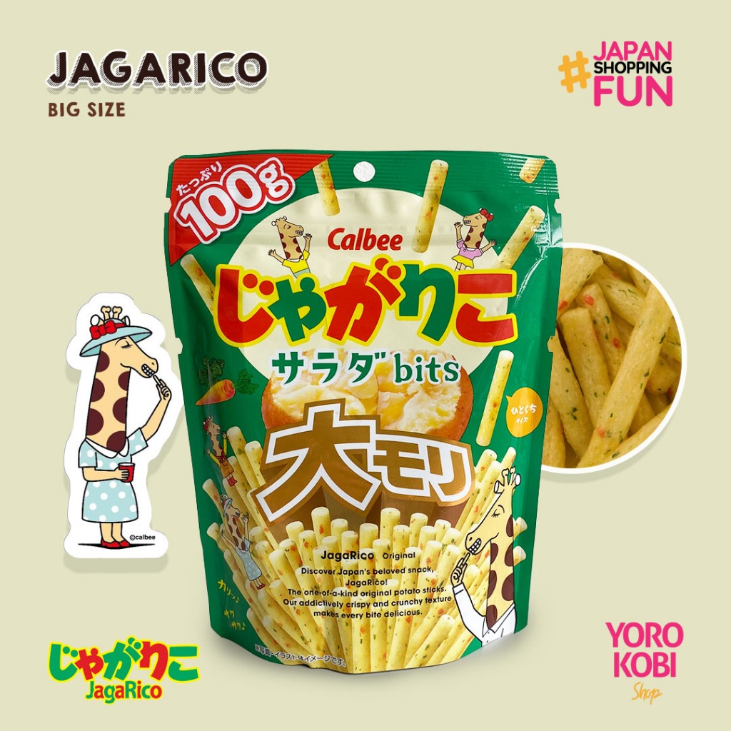 

JAGARIKO BIG SIZE SNACK JEPANG ORIGINAL
