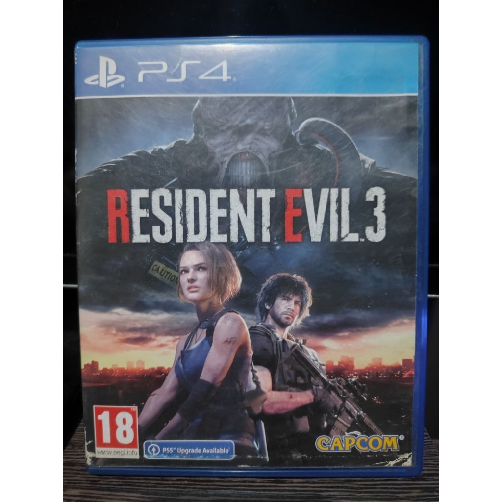 Resident evil 3 remake PS4 kaset ps5 bd ps4 game ps5 reg 2