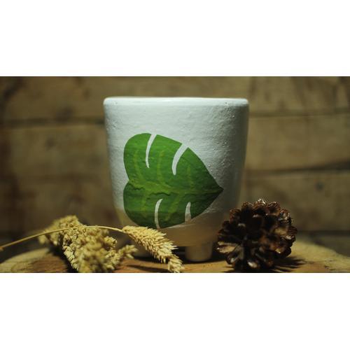 

Gerabah Lukis Kaki Teracotta Lukis Karakter Dekorasi Pot Tanah Liat