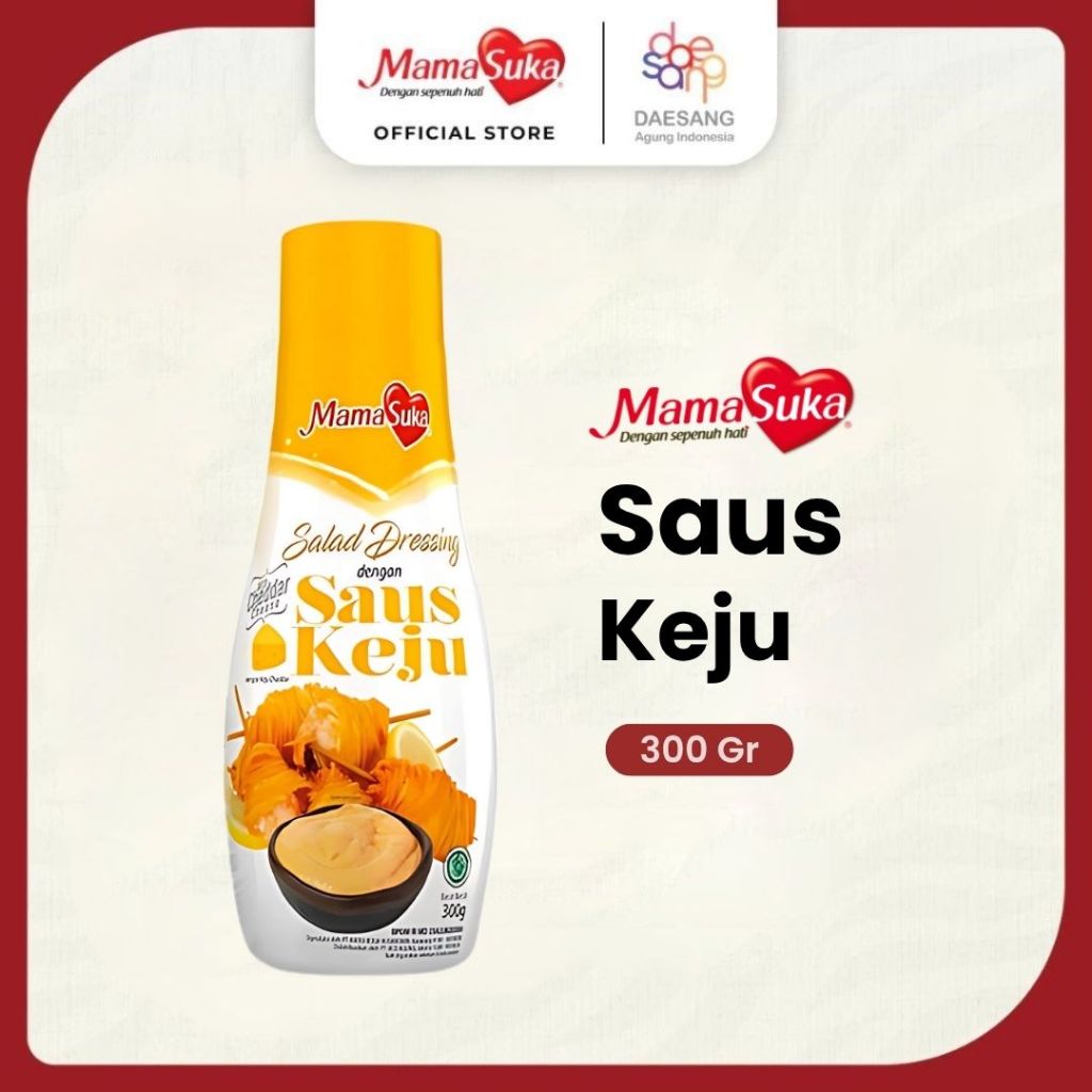 

Mamasuka Salad Dressing Saus Keju 300gr