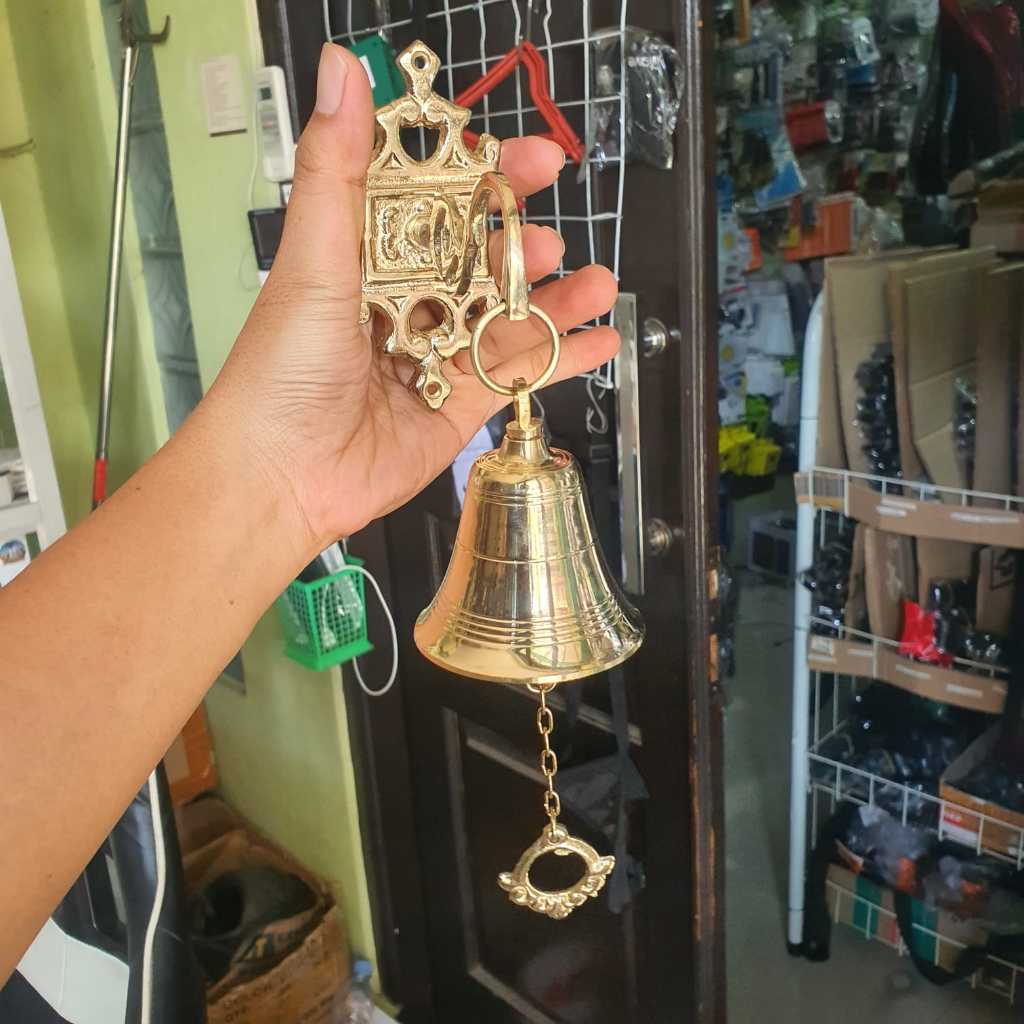 bel rumah tanpa baterai Tarik bahan Besi Bel Classic Bel rumah lonceng Bel Lonceng