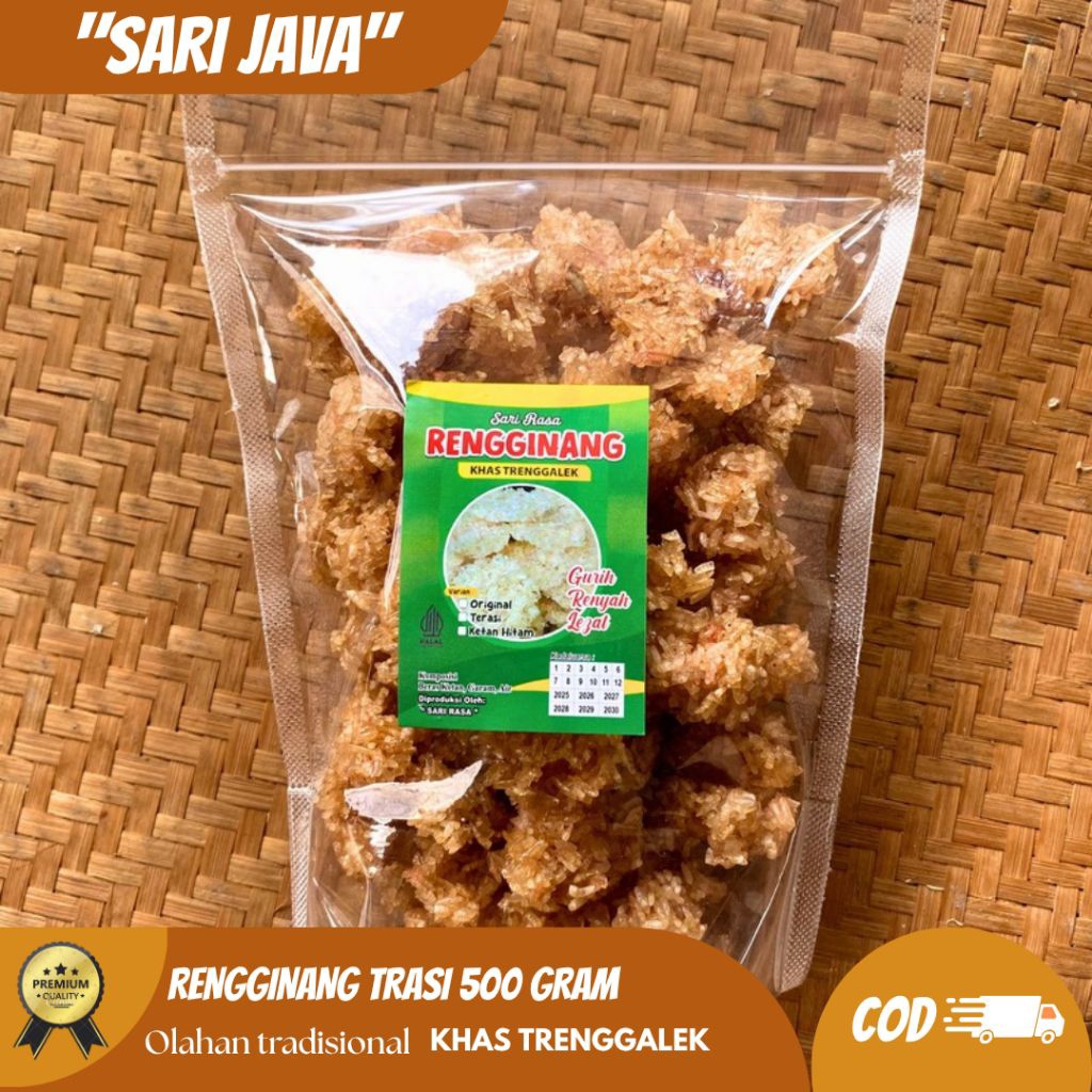 

Rengginang terasi 500 gram khas Trenggalek